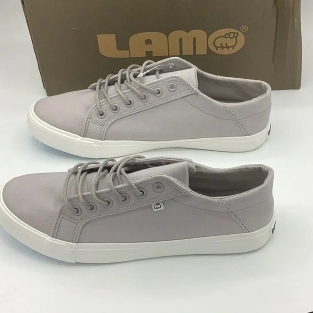 LAMO Gray Lyla canvas Sneakers